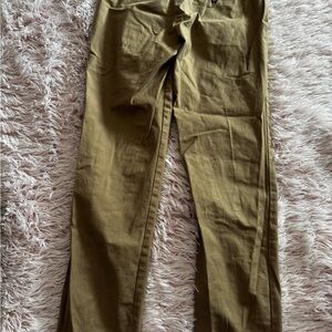 Banana Republic Striped Chino Pants - Blue and Tan